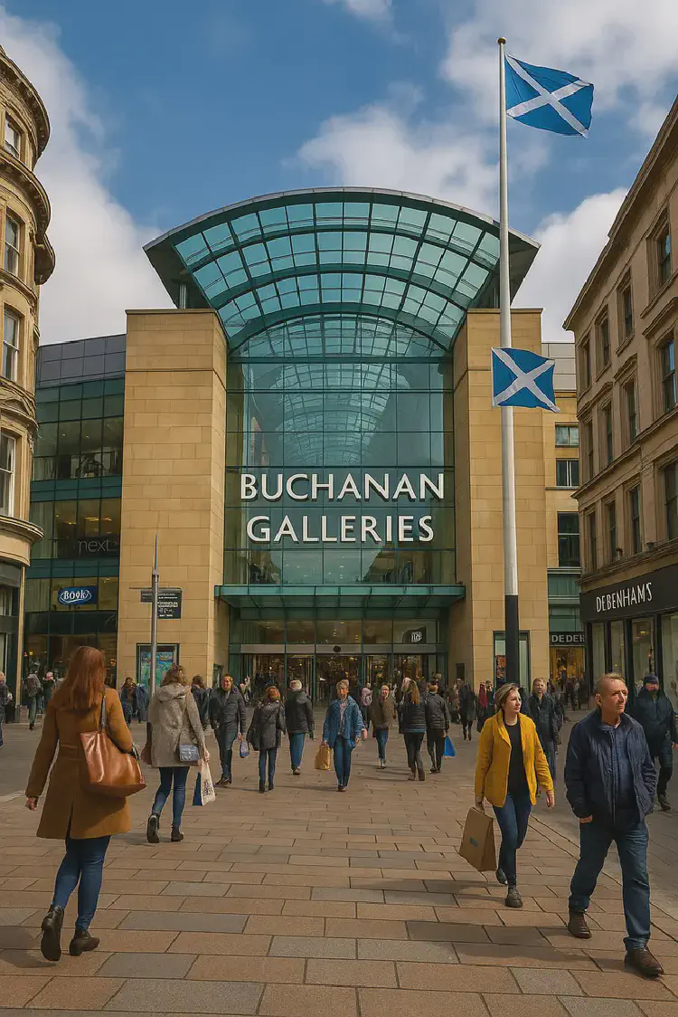 Designer outlets and modern malls