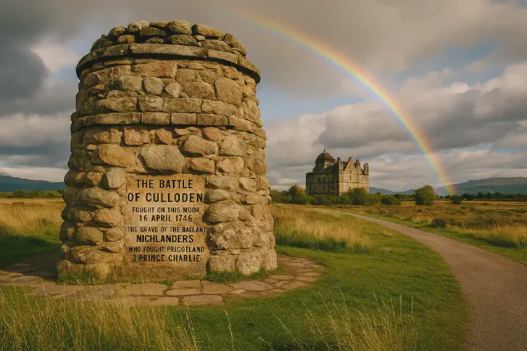 Historic battlefields like Culloden