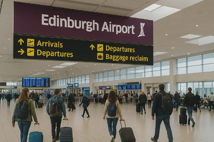 Major airports and flight connections