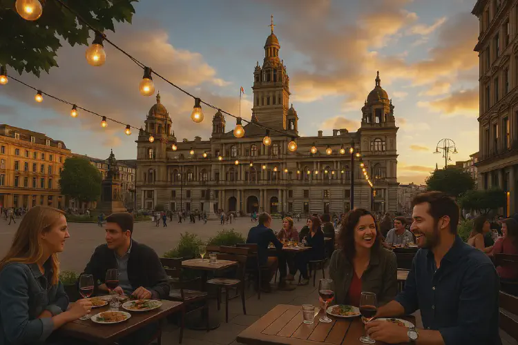 Dining in Glasgow and Edinburgh