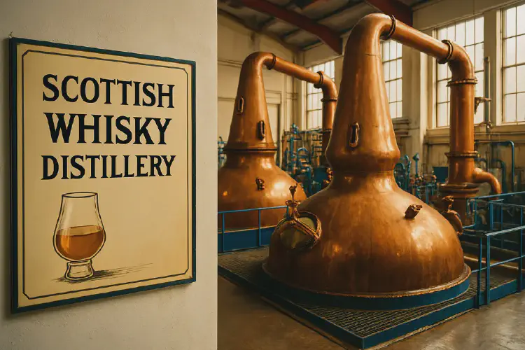 Whisky distillery tours