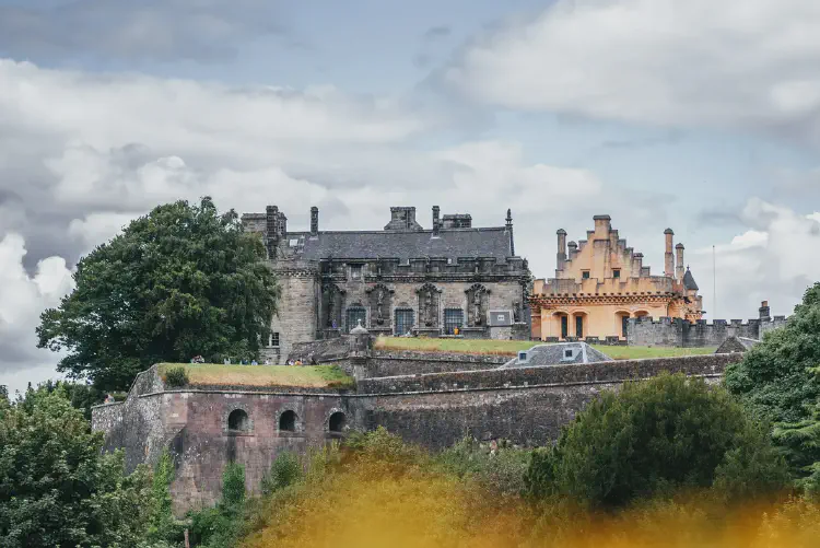 Stirling Castle and the Wallace Monument